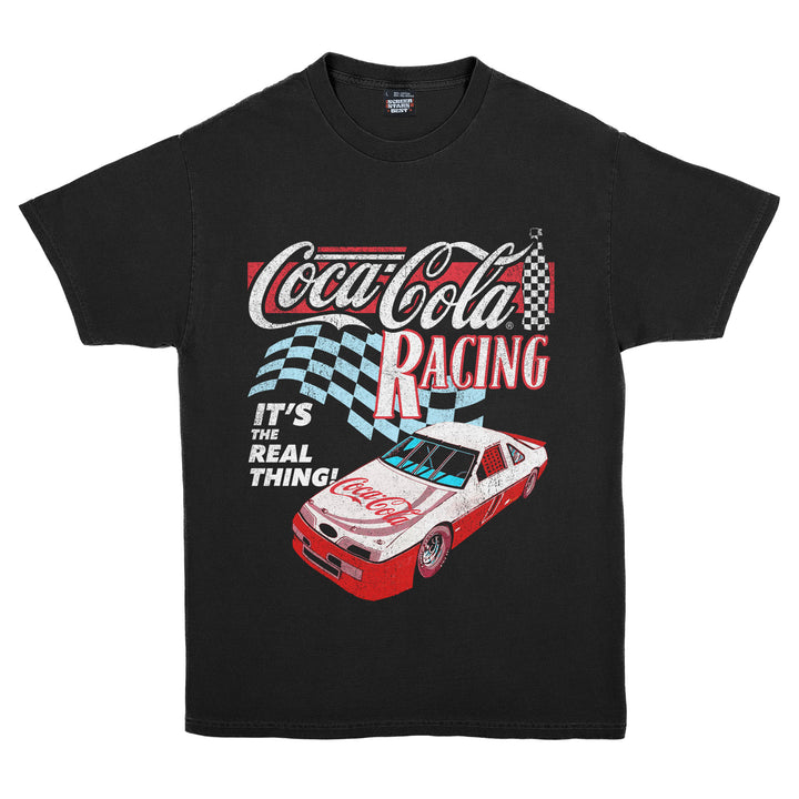 Coca Cola - Racing Waving Flag SS Tee