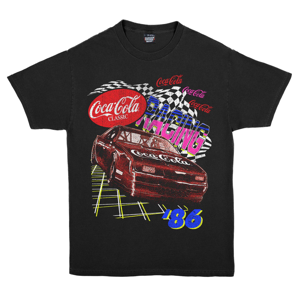 Coca Cola - 86 Racing SS Tee – Screen Stars Best