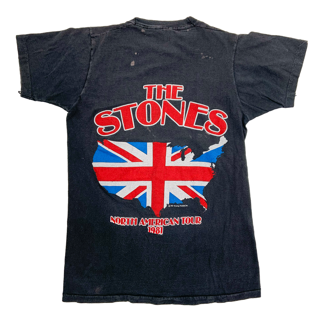 Vintage The Rolling Stones North America Tour 1982 t-shirt Vintage The Rolling Stones North America Tour 1982 t-shirt