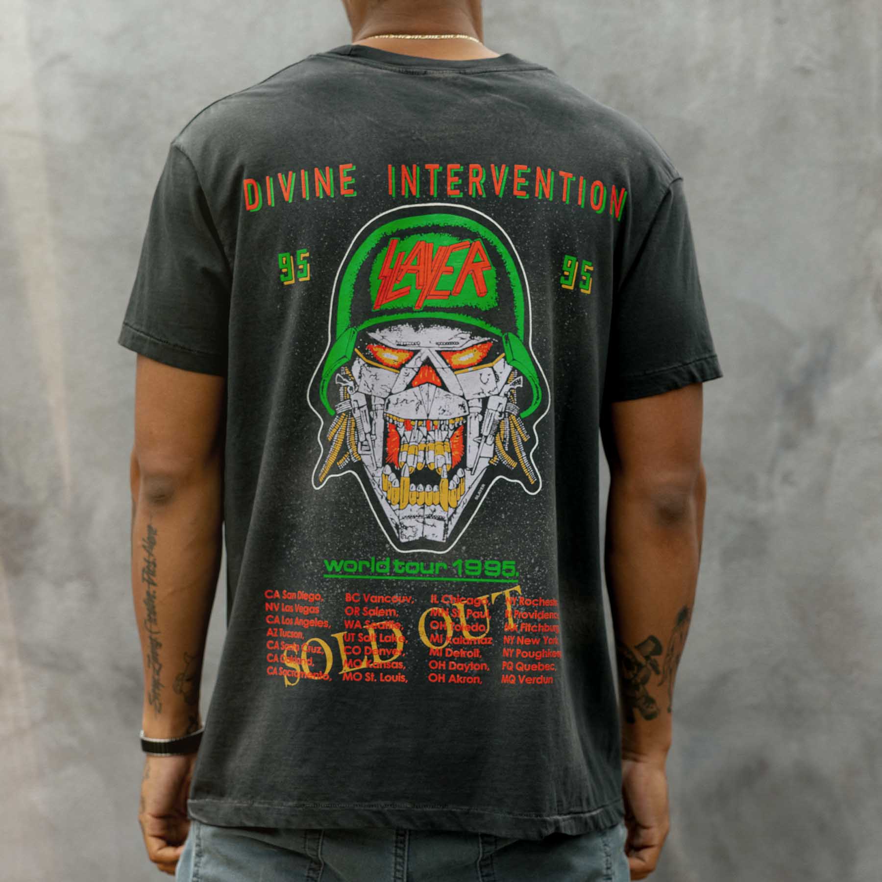 Slayer - Divine SS Tee – Screen Stars Best