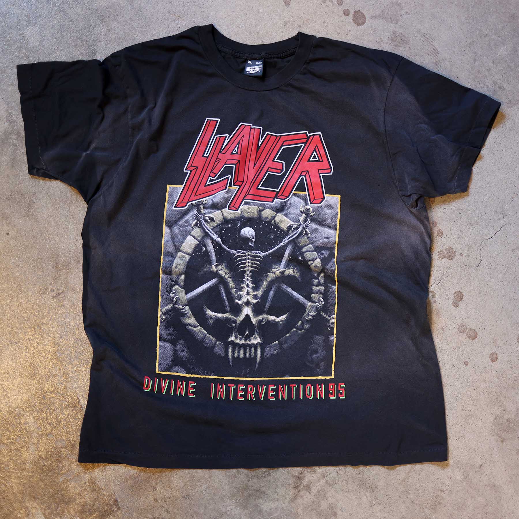 Slayer - Divine SS Tee – Screen Stars Best