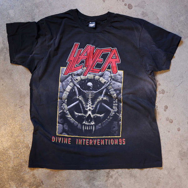 ★SLAYER divine intervention Tシャツ SLAYER-Divine Intervention Black T-Shirt testament | eBay